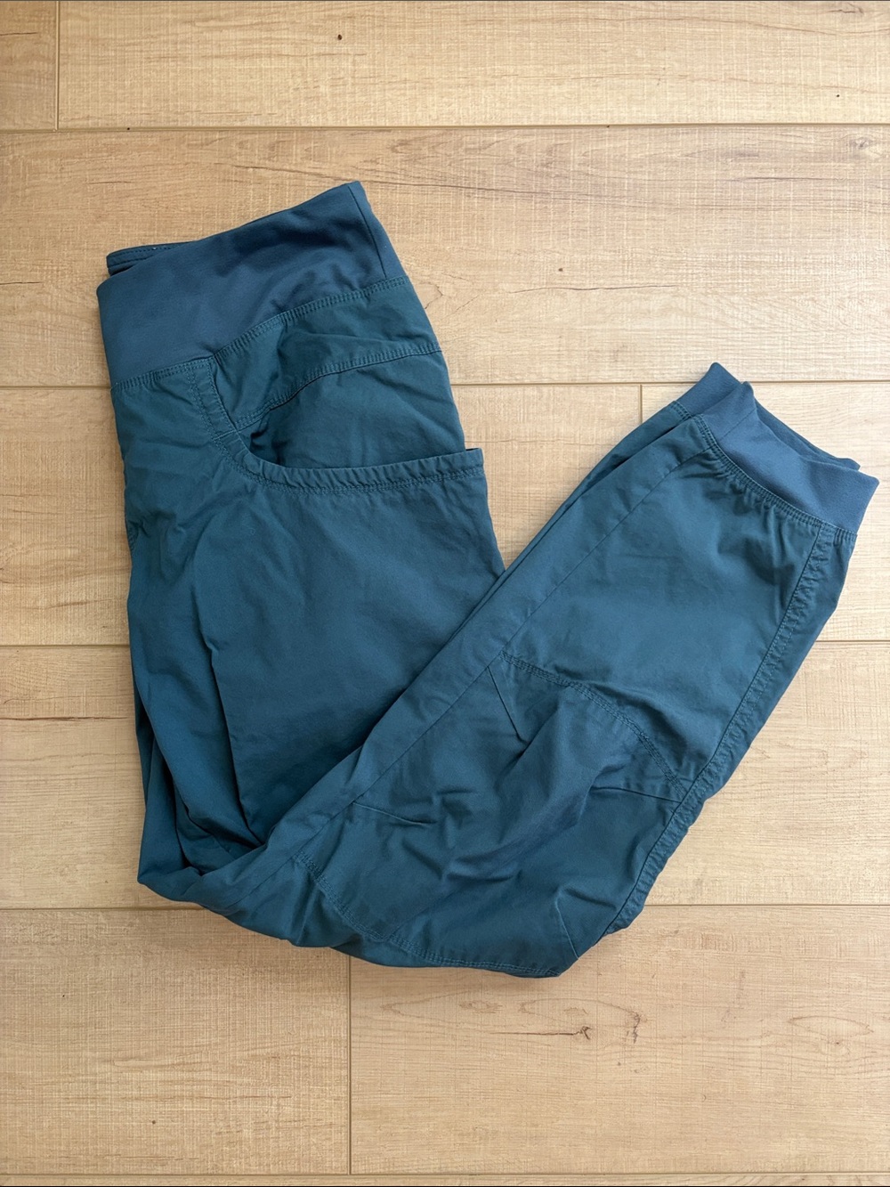 Prana women Kanab Jogger Pants in Teal Blue size Large